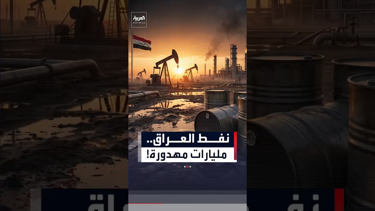 فيديو | ‏وفق مصادر العربية عوائد أكثر من ثلث إنتاج النفط العراقي منذ 2011 تذهب إلى ميليشيات وأحزاب#العربية