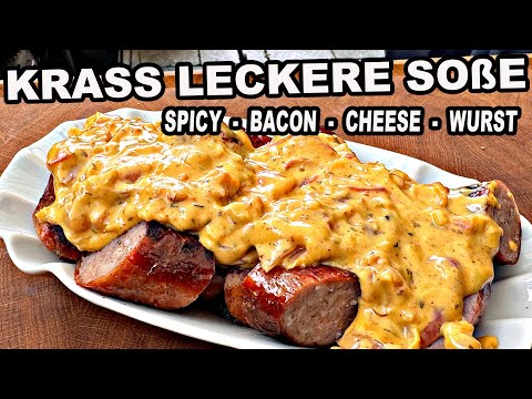Spicy Bacon  Cheese Wurst übertrieben lecker | The BBQ BEAR