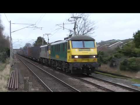 90016/90044 4m27 Coatbridge - Daventry Modal, Sat. 26th January 2019