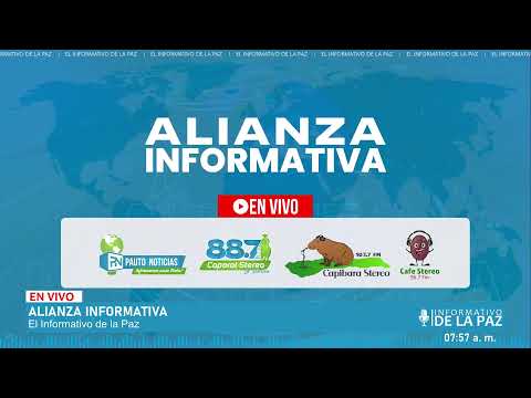 EL INFORMATIVO DE LA PAZ, emisión jueves 6 de agosto de 2026