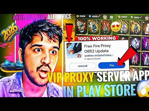 How To Download VIP Proxy Server In Free Fire 💯😱🔥 | Free Fire Proxy Server | Proxy Server Free Fire
