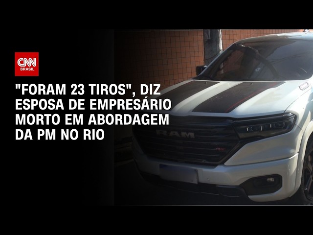 Empresário é morto em abordagem da PM no Rio de Janeiro | CNN 360°
