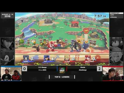 SSC16 - Rango + 6WX vs Abadango + Vinnie - Losers Eighths Smash 4