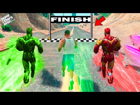 Franklin & Shinchan Challenge Every OP IRONMAN For Race In GTA 5 !