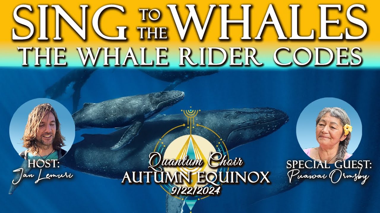 SING TO THE WHALES - The WHALE RIDER CODES (Autumn Equinox 2024)