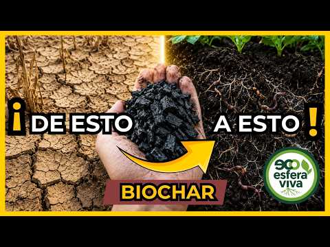 ¿Qué es el Biochar? El carbón que puede transformar la fertilidad tu suelo por siglos