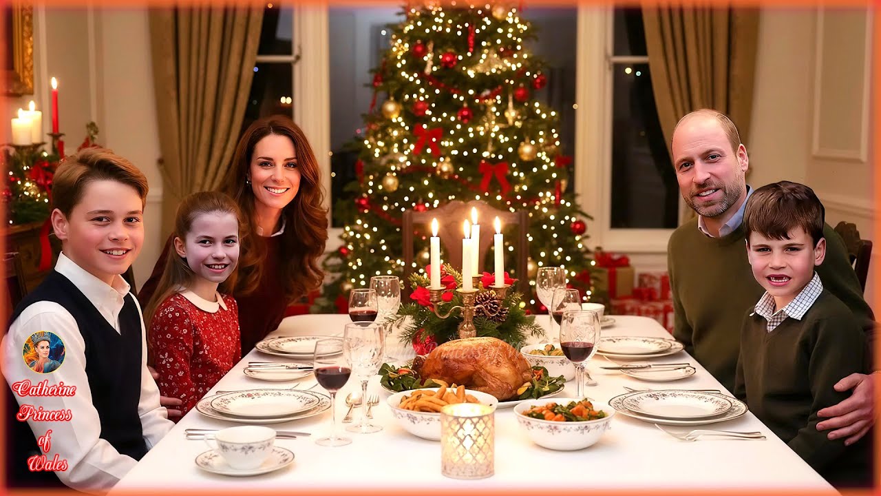 Catherine And William Share Heartwarming Christmas Dinner — A Beautiful Family Moment With The Kids