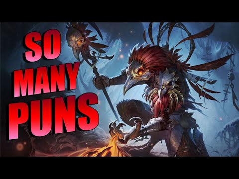NE"CROW"MANCER AH PUCH SKIN IS JUST LOVES THE PUNS - Masters Ranked Duel - SMITE