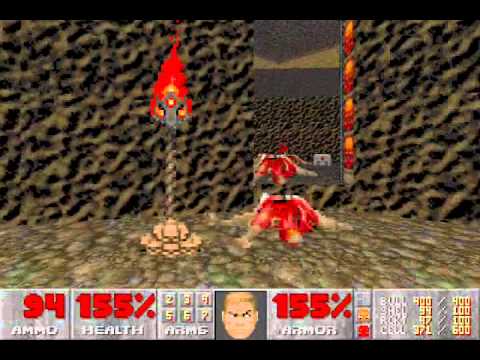 Doom II (100%) Walkthrough (Map28: The Spirit World)