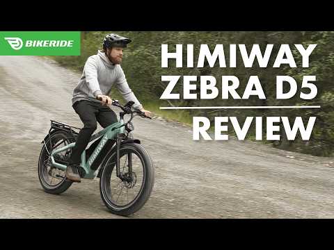 Himiway D5 (Zebra) - Upgraded Torque Sensor Off-Road E-Bike Review | BikeRide.com