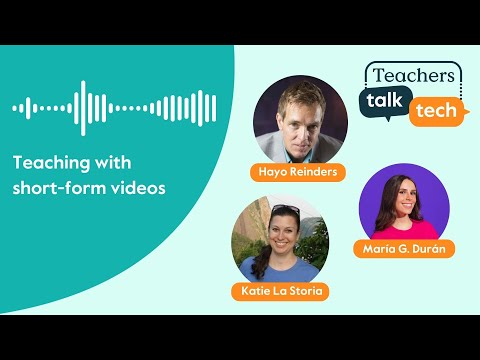 Teaching with short-form videos