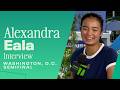 Alexandra Eala discusses special FIRST win over Naomi Osaka 🌟 | 2026 Washington DC