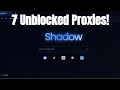7 UnbIocked Shadow Links 2026 Bonus Links Too