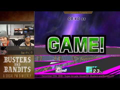 Busters & Bandits 23 - Losers Finals ft. Nezergy (Mr. Game & Watch) vs. Swift (Jigglypuff, Bowser)