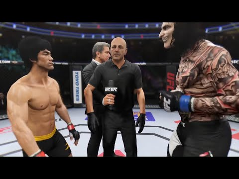 Bruce Lee vs. Evil Way - EA Sports UFC 2 🔥🐲