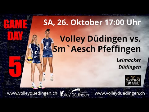 Volleyball NLA, Saison 2024-2025: Volley Düdingen - Sm'Aesch Pfeffingen