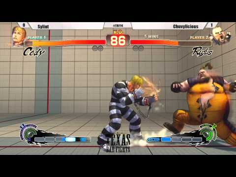 Sylint vs Chuvylicious - Super Street Fighter IV AE 2012 (Texas Bar Fights Round XIV)