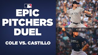 Yankees' Gerrit Cole, Mariners' Luis Castillo have pitcher's duel of the year in Seattle!!