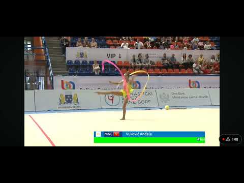 Andela VUKOVIC MONTENEGRO - Ribbon AA - FIG Balkan Cup 2024