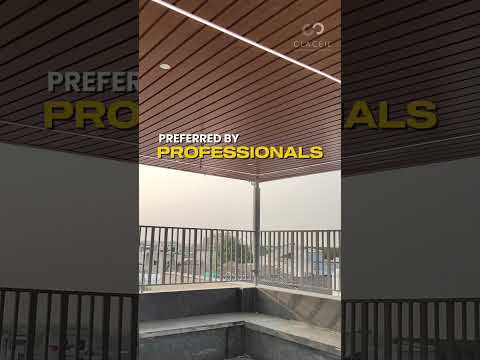 84C Linear Metal False Ceiling System (GI & Aluminum)