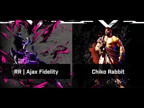 RR| Ajax Fidelity (Juri) vs ChikoRabbit (Ryu) | Triple S² 6 | SF6