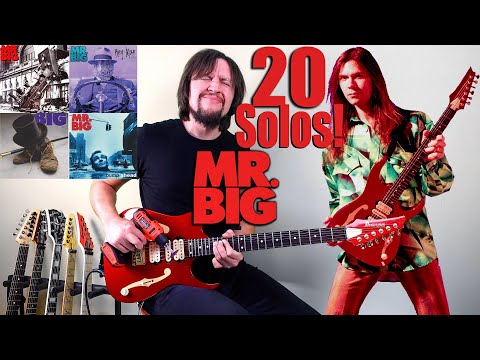 Tribute To Paul Gilbert - 20 Of His Best Guitar Solos (Mr.Big) - By Ignacio Torres