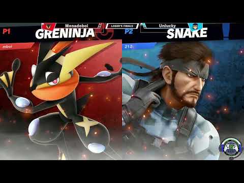 Smash Fight Night #43 Losers Finals - Unlucky (Snake) vs Monadoboi (Greninja)