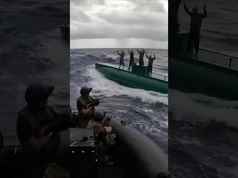Sub Crew Surrender After High-Sea Boarding! 🌊🚨