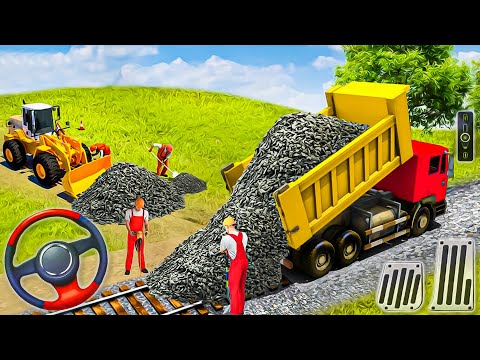 Real City Road Construction 3D - Heavy Excavator Driver Simulator - Android GamePlay
