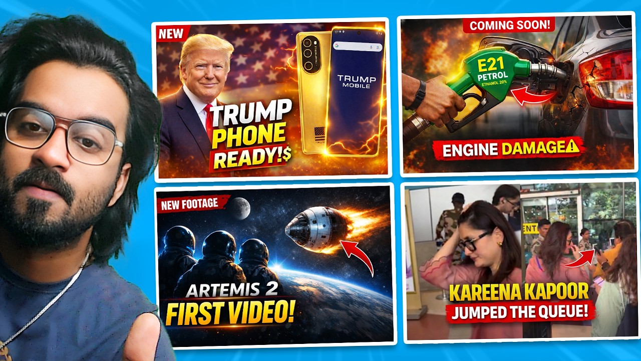 US Navy Stops Chinese Ship, Trump Phone Ready, Govt on E21 Petrol, $1 Million Lawsuit on Fake Reel