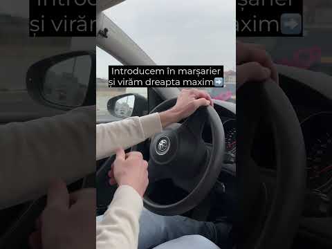 Cum să parchezi ca un PRO?😎Garare cu spatele între 2 mașini #scoaladesoferi #parcarea #drivingtips