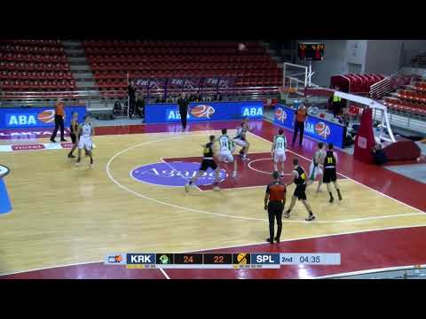#ABAFutureStars 2022/23 highlights: U19 Krka - U19 Split (11.11.2022)