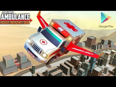Flying ambulance rescue emergency drive I GAMEPLAY 720p