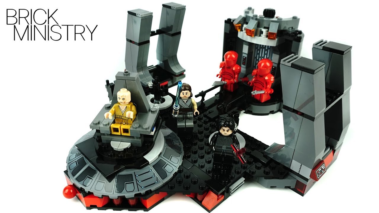 LEGO Star Wars - Snokeův trůní sál