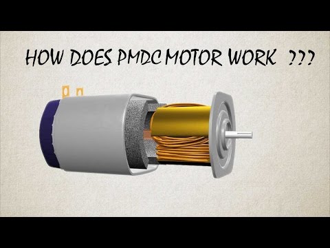 How does permanent magnet dc motor work