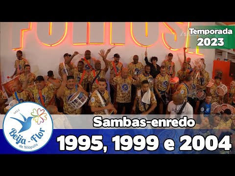 Beija-Flor 1995, 1999 e 2004 | Sambas ao vivo no Salgueiro Convida #SC23