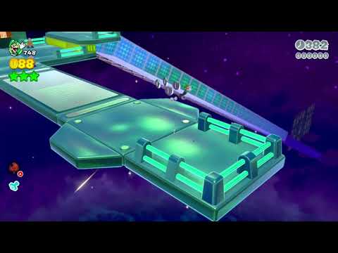 Super Mario 3D World (Switch) 4-3 Itemless Speedrun - Time: 31 (TWR)