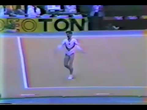 2nd T ROM Mirela Barbalata FX   1983 World Gymnastics Championships 9 3001