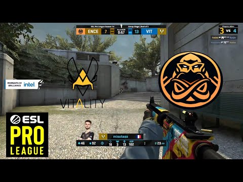 VITALITY vs ENCE - ESL PRO LEAGUE - CS GO HIGHLIGHTS