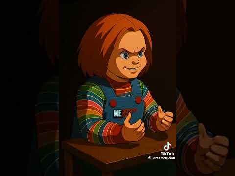 Chucky and M3gan having beef #animation #chuckyvsm3gan #childsplay #m3gan #fypシ゚viral