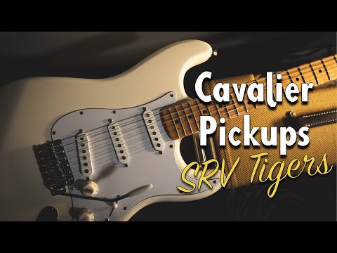 Cavalier Pickups SRV Tiger Stratocaster Set