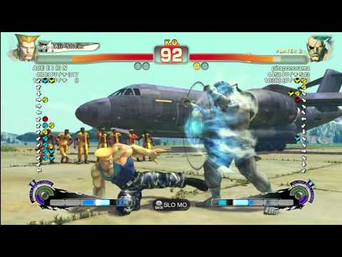ACE EIRIN (Guile) vs pitaponorama (Sagat)