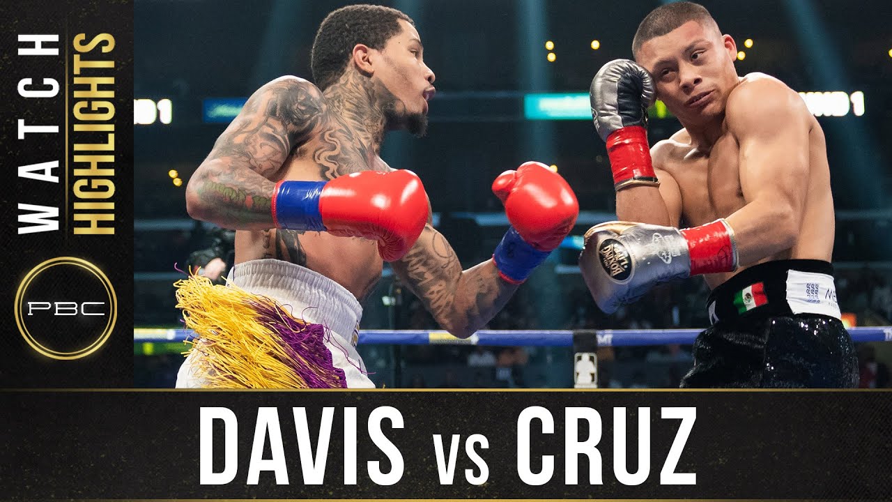 Gervonta Davis vs Isaac Cruz full fight video highlights