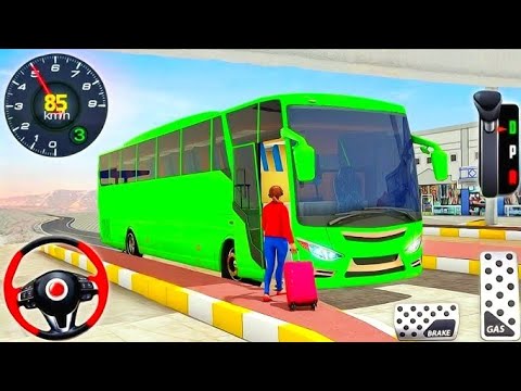New Euro Coach Bus Simulator 2026 - Offroad Real Bus Driving 3D - Bus Game Andriod Gameplay