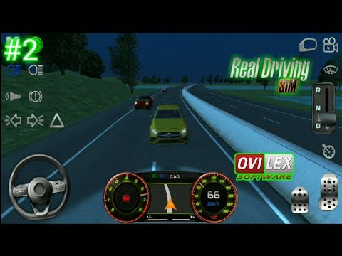 Real Driving Sim Gameplay (No Damage Test) #Techzandroid