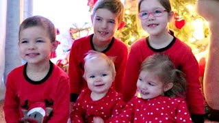 🎁CHRISTMAS MORNING with 5 Little Kids🎄