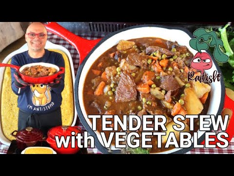 TENDER STEW WITH VEGETABLES - Recipe for Tender Beef Stew