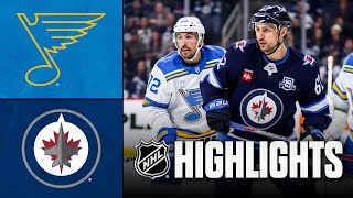 [검증마트]1월21일 세인트루이스 위니팩 NHL 하이라이트