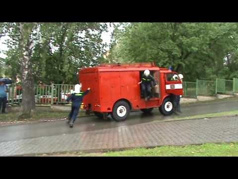 požární útok s příjezdem družstva - Šitbořice 15.7.2017