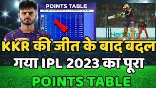 IPL 2023 Today Points Table | Rcb vs Kkr After Match Points Table | Ipl 2023 Points Table